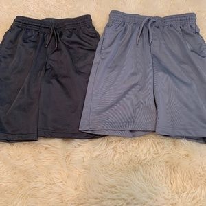 Children's Place Boys M 7/8 Two Gray Sports Shorts